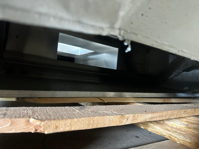 "HALTON MODEL MM -1" Stainless Steel COMMERCIAL CONVEYOR PIZZA OVEN EXHAUST HOOD for Lincoln  Middleby Marshall pizza oven.