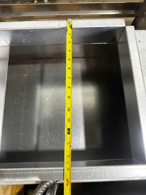 "HALTON MODEL MM -1" Stainless Steel COMMERCIAL CONVEYOR PIZZA OVEN EXHAUST HOOD for Lincoln  Middleby Marshall pizza oven.
