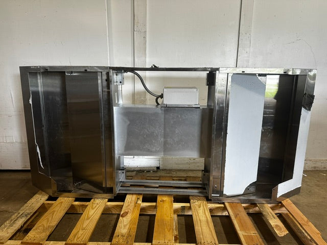 "HALTON MODEL MM -1" Stainless Steel COMMERCIAL CONVEYOR PIZZA OVEN EXHAUST HOOD for Lincoln  Middleby Marshall pizza oven.