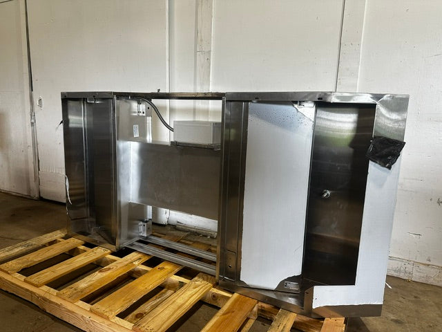 "HALTON MODEL MM -1" Stainless Steel COMMERCIAL CONVEYOR PIZZA OVEN EXHAUST HOOD for Lincoln  Middleby Marshall pizza oven.