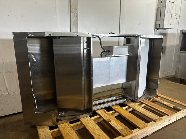 "HALTON MODEL MM -1" Stainless Steel COMMERCIAL CONVEYOR PIZZA OVEN EXHAUST HOOD for Lincoln  Middleby Marshall pizza oven.