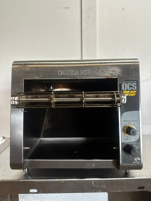 "STAR HOLMAN QCS-1-350" COUNTERTOP ELECTRIC CONVEYOR BUN/BREAD TOASTER,120V 1PH