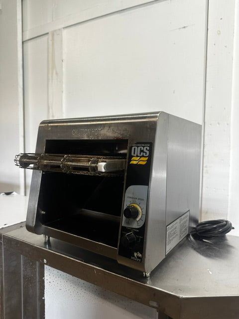 "STAR HOLMAN QCS-1-350" COUNTERTOP ELECTRIC CONVEYOR BUN/BREAD TOASTER,120V 1PH