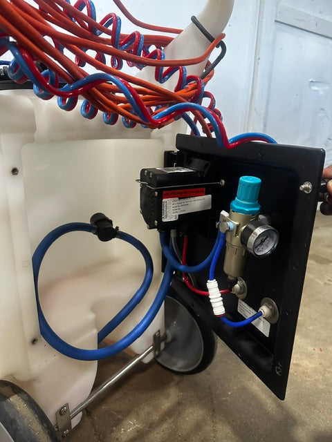 "PACIFIC FLOORCARE" AM-15 15 GALLON MISTING AND DISINFECTING MACHINE