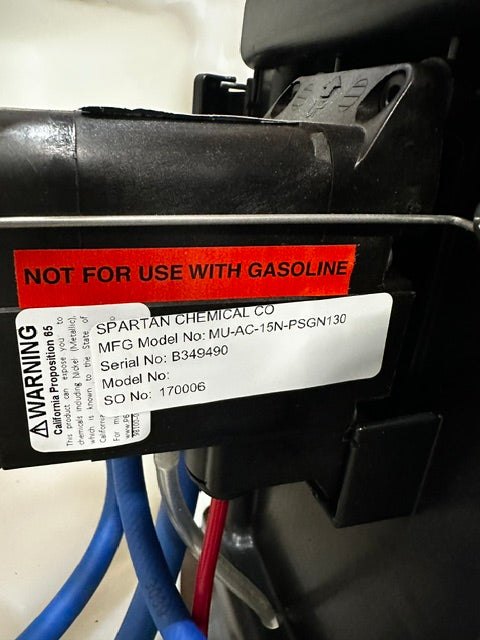 "PACIFIC FLOORCARE" AM-15 15 GALLON MISTING AND DISINFECTING MACHINE