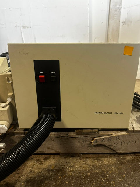 PERKIN-ELMER HGA 600 COMPUTER CONTROLLED GRAPHITE FURNACE SPECTROMETER