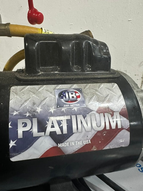 "JB INDUSTRIES" DV-85N 3 CFM PLATINUM VACCUM PUMP, 115V 1 PH