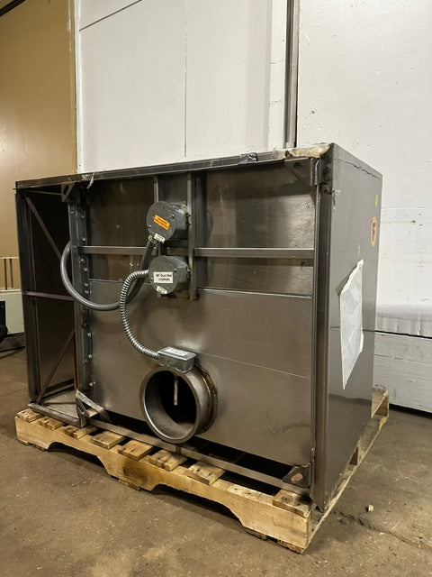 CAPTIVEAIRE SYSTEM 3624 ND-1 S.S TYPE I 48"W WALL EXHAUST HOOD, (OPEN BOX)
