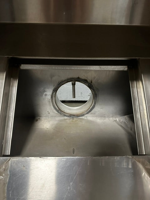CAPTIVEAIRE SYSTEM 3624 ND-1 S.S TYPE I 48"W WALL EXHAUST HOOD, (OPEN BOX)