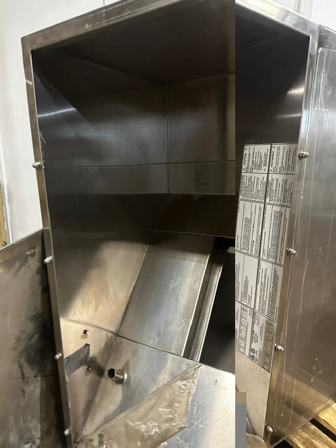 CAPTIVEAIRE SYSTEM 3624 ND-1 S.S TYPE I 48"W WALL EXHAUST HOOD, (OPEN BOX)