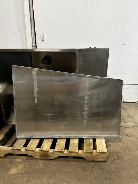CAPTIVEAIRE SYSTEM 3624 ND-1 S.S TYPE I 48"W WALL EXHAUST HOOD, (OPEN BOX)