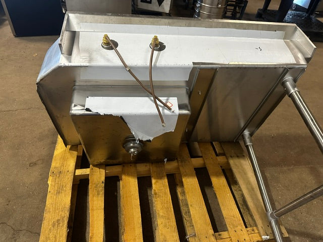 "REGENCY 600DDTY8 LFT" H.D COM S.S LEFTSIDE DIRTY TABLE W/SINK FOR DISHWSHER