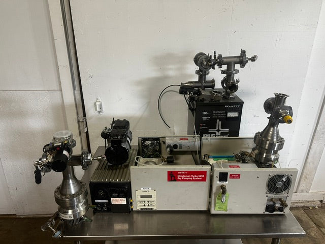 VARIAN MINUTEMAN TURBO-V 250 DRY VACUUM W/GAST 87R647 FROM UNIVERSITY - Second Life-Equipment-#collection_name#
