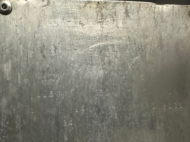 "VULCAN SG1010T" COMMERCIAL N GAS DOUBLE STACK CONVECTION OVEN WITH 4 RACKS