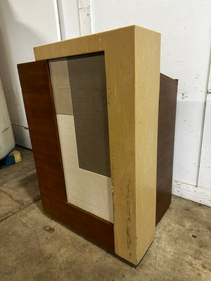 PORTABLE WOODEN LECTERN/PODIUM 49"H x 34"W x 26"D CUSTOM BUILD
