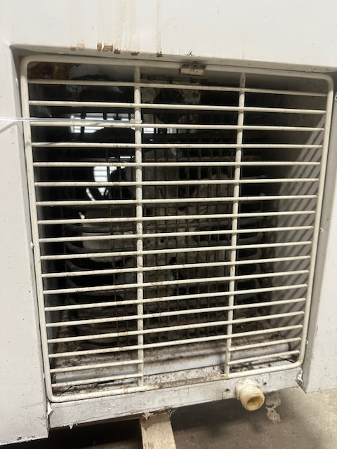 "MASTER-BILT"COMMERCIAL FLIP LID ICE CREAM DIPPING CABINET W/ TOPPING/SYRUP RAIL