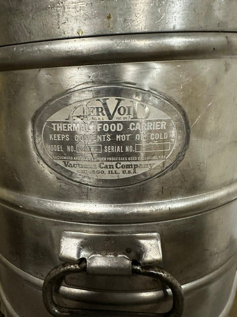 "AER VOID" MODEL 101 THERMAL FOOD CARRIER (HOT AND COLD)26"H x 14.5"W x 14.5"D