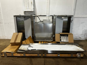 "HALTON MODEL MM-1" S.S EXHAUST HOOD for Lincoln & Middleby CONVEYOR PIZZA OVEN
