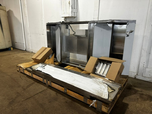 "HALTON MODEL MM-1" S.S EXHAUST HOOD for Lincoln & Middleby CONVEYOR PIZZA OVEN