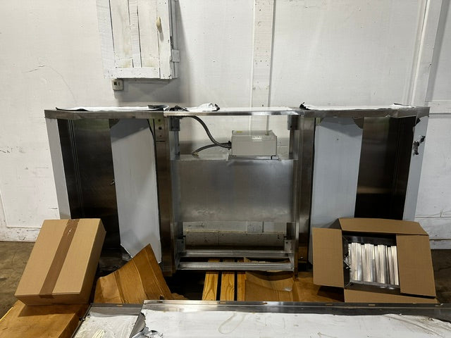 "HALTON MODEL MM-1" S.S EXHAUST HOOD for Lincoln & Middleby CONVEYOR PIZZA OVEN