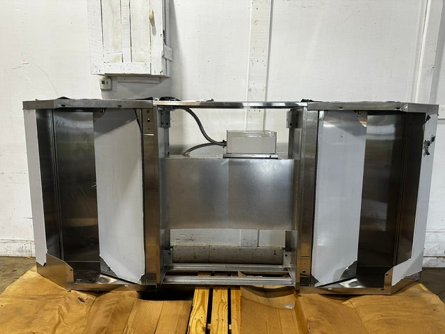 "HALTON MODEL MM-1" S.S EXHAUST HOOD for Lincoln & Middleby CONVEYOR PIZZA OVEN