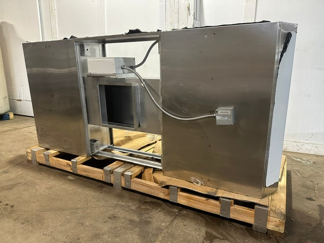 "HALTON MODEL MM-1" S.S EXHAUST HOOD for Lincoln & Middleby CONVEYOR PIZZA OVEN