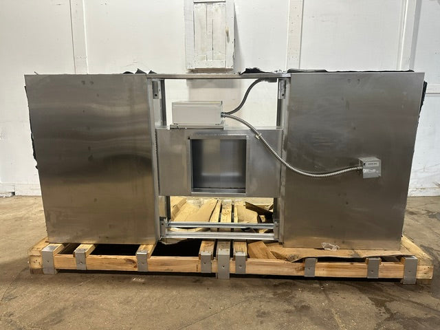 "HALTON MODEL MM-1" S.S EXHAUST HOOD for Lincoln & Middleby CONVEYOR PIZZA OVEN