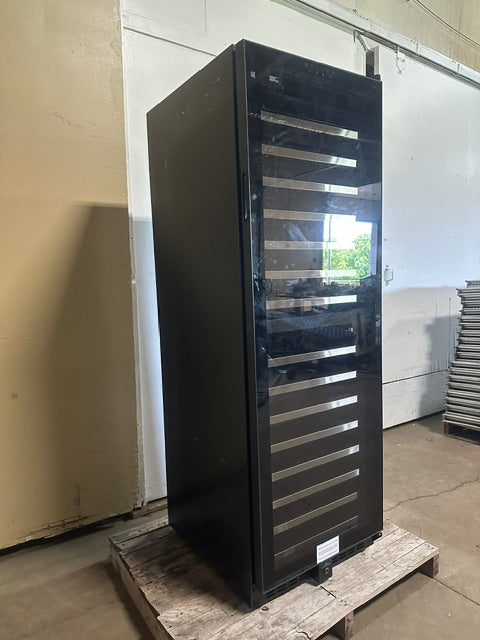 "VINOTEMP EL-142TSST" COMMERCIAL 155- BOTTLE DUAL ZONE LIGHTED WINE COOLER ,1PH