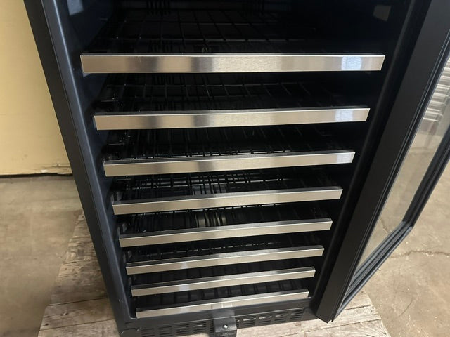 "VINOTEMP EL-142TSST" COMMERCIAL 155- BOTTLE DUAL ZONE LIGHTED WINE COOLER ,1PH