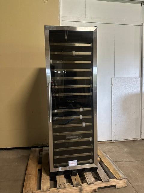 "VINOTEMP EL-142SDST" COMMERCIAL 155- BOTTLE DUAL ZONE LIGHTED WINE COOLER ,1PH