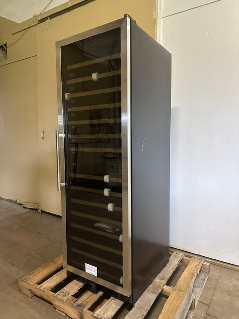 "VINOTEMP EL-142SDST" COMMERCIAL 155- BOTTLE DUAL ZONE LIGHTED WINE COOLER ,1PH