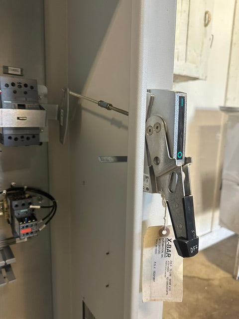 X-bar Automation electrical control drive servo panel with a E308M heat exchange