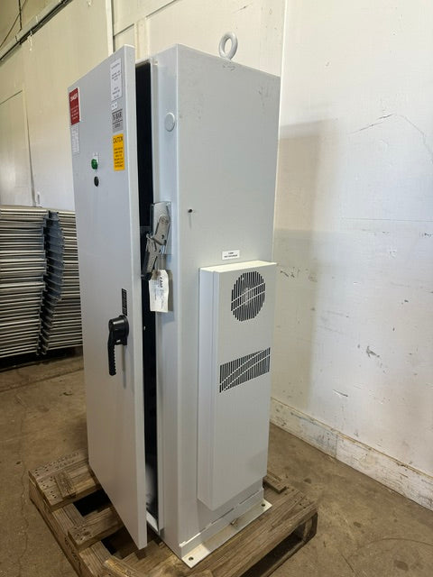 X-bar Automation electrical control drive servo panel with a E308M heat exchange