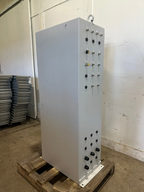 X-bar Automation electrical control drive servo panel with a E308M heat exchange