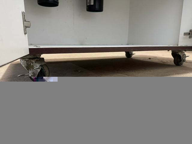 H.D COMMERCIAL BEVERAGE / SOUP STATION W/ SPRING LOADED CUP HOLER ON CASTER, ADJUSTABLE SNEEZE GUARD ,NSF