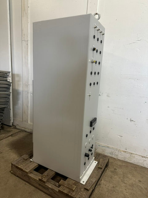 X-bar Automation electrical control drive servo panel with a E308M heat exchange