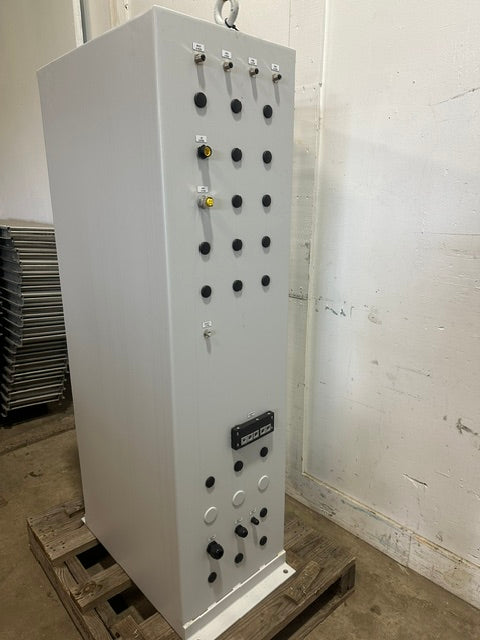 X-bar Automation electrical control drive servo panel with a E308M heat exchange