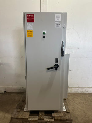 X-bar Automation electrical control drive servo panel with a E308M heat exchange