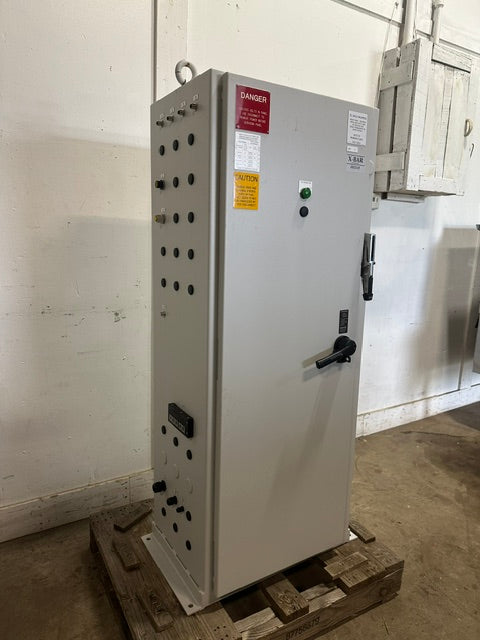 X-bar Automation electrical control drive servo panel with a E308M heat exchange