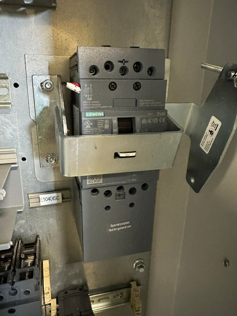 X-bar Automation electrical control drive servo panel with a E308M heat exchange