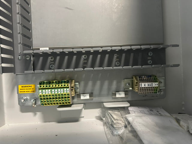 X-bar Automation electrical control drive servo panel with a E308M heat exchange