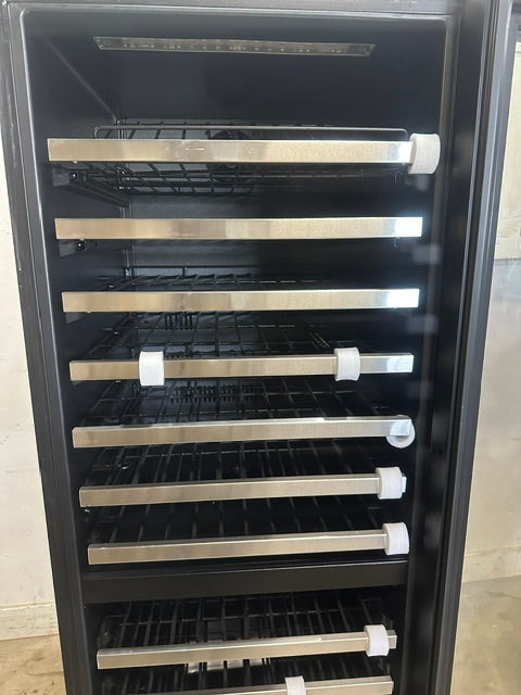 "VINOTEMP EL-142TSST" COMMERCIAL 155- BOTTLE DUAL ZONE LIGHTED WINE COOLER ,1PH