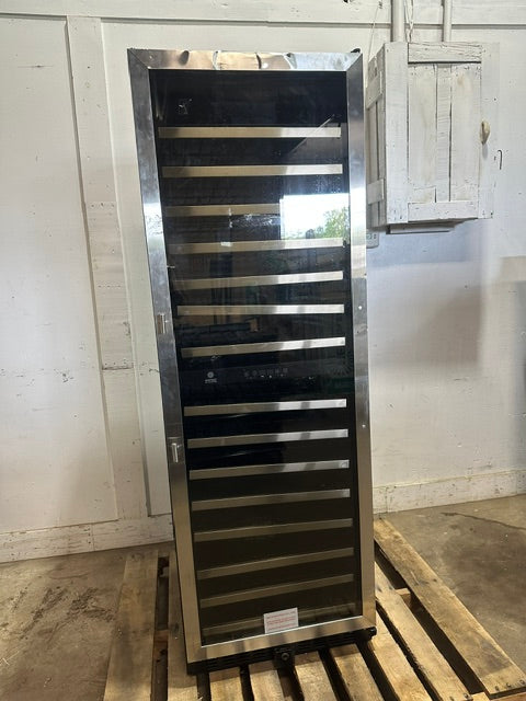 "VINOTEMP EL-142SDST" COMMERCIAL 155- BOTTLE DUAL ZONE LIGHTED WINE COOLER ,1PH