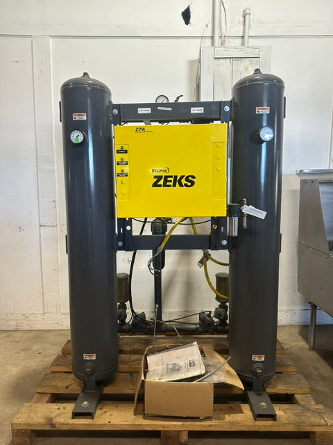 ZEKS Eclipse ZPA Series MODEL# 160ZPA1 Heatless Regenerative Desiccant Air Dryer