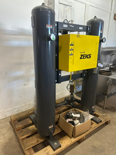 ZEKS Eclipse ZPA Series MODEL# 160ZPA1 Heatless Regenerative Desiccant Air Dryer