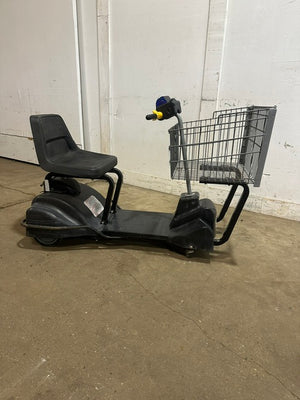 "MART CART MODEL 63" HANDICAP/SHOPPING CART RECHARABLE 550LB MAX W/ *NEW BATTERY