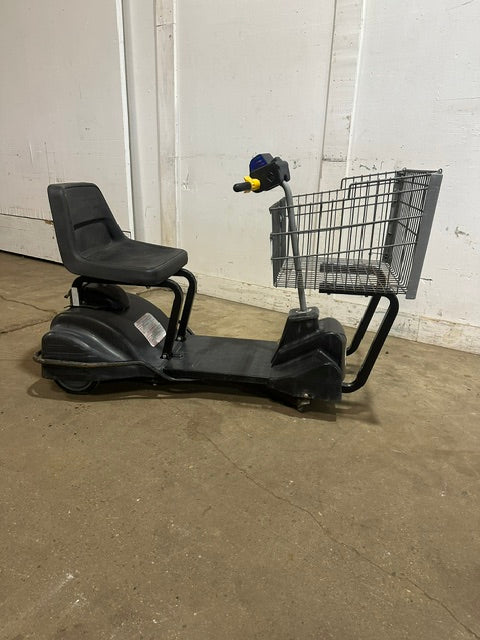 "MART CART MODEL 63" HANDICAP/SHOPPING CART RECHARABLE 550LB MAX W/ *NEW BATTERY