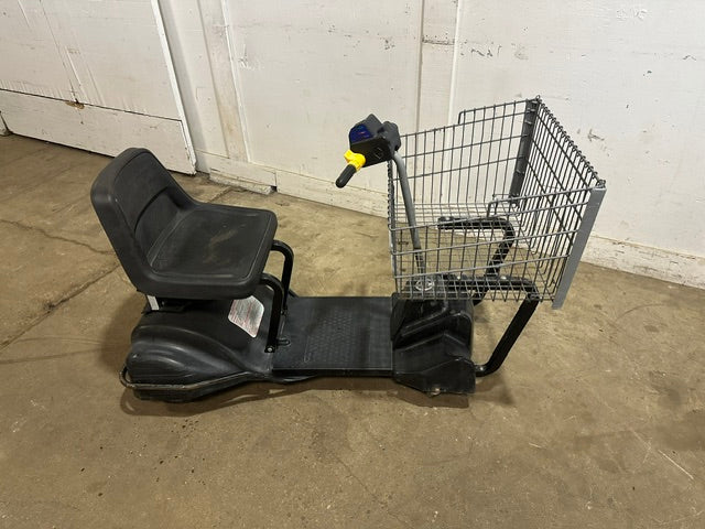 "MART CART MODEL 63" HANDICAP/SHOPPING CART RECHARABLE 550LB MAX W/ *NEW BATTERY