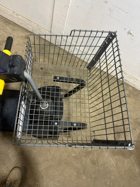 "MART CART MODEL 63" HANDICAP/SHOPPING CART RECHARABLE 550LB MAX W/ *NEW BATTERY