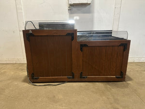 "SOUTHERN CASE ARTS SARBIN02" 2 SECTION REFRIGERATED PRODUCE MERCHANDISER 1PH